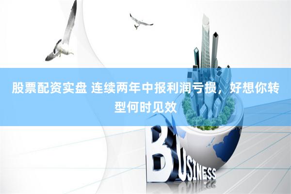 股票配资实盘 连续两年中报利润亏损，好想你转型何时见效