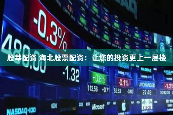 股莘配资 海北股票配资：让您的投资更上一层楼